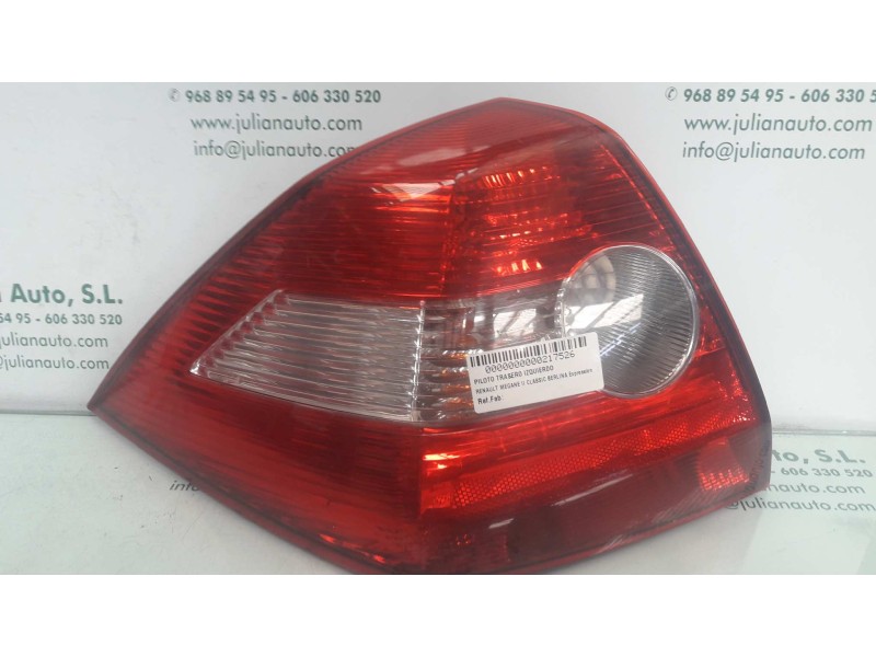 Recambio de piloto trasero izquierdo para renault megane ii classic berlina expression referencia OEM IAM   