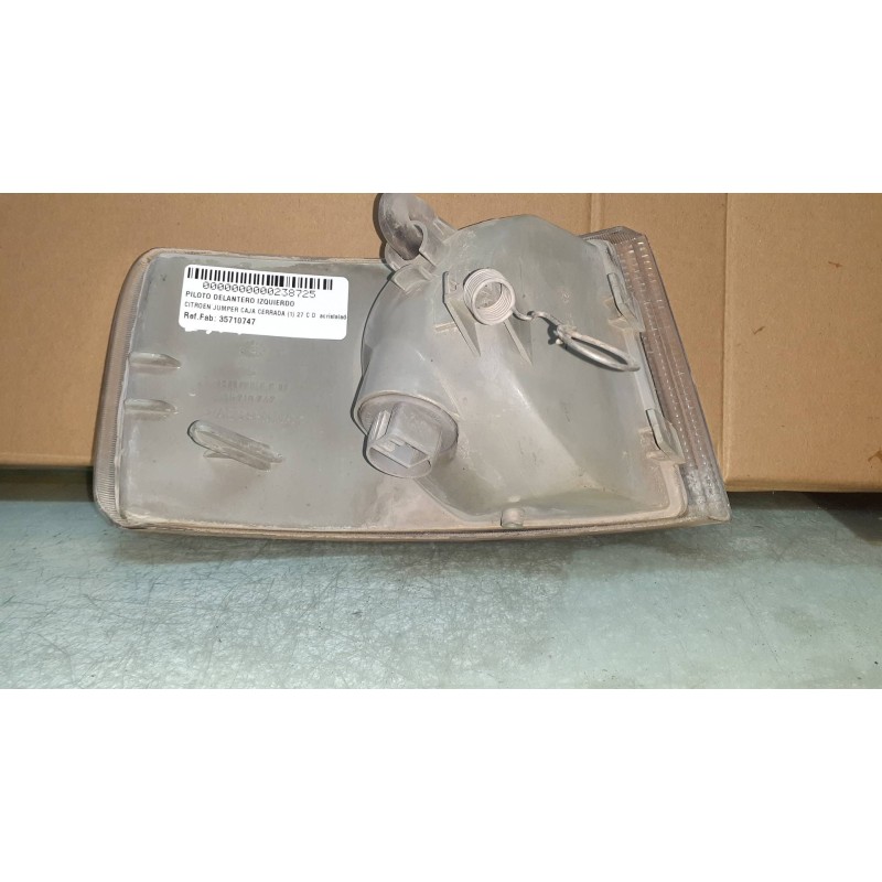Recambio de piloto delantero izquierdo para citroen jumper caja cerrada (1) 27 c d acristalado ntz. 1000 referencia OEM IAM 3571