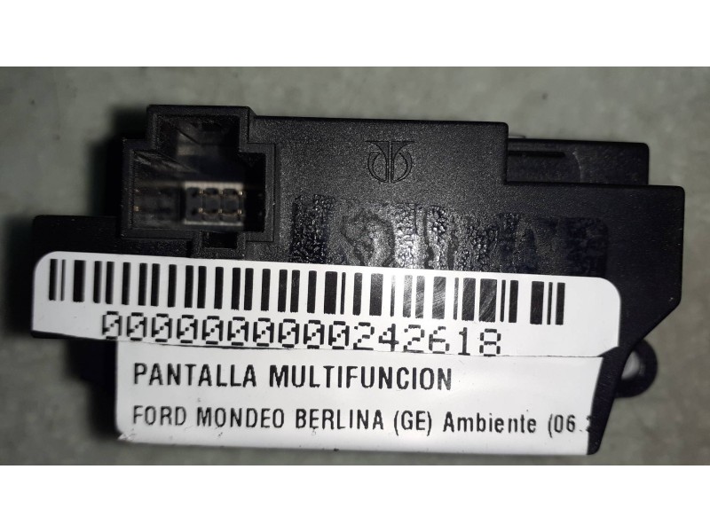 Recambio de pantalla multifuncion para ford mondeo berlina (ge) ambiente (06.2003) (d) referencia OEM IAM   RELOJ