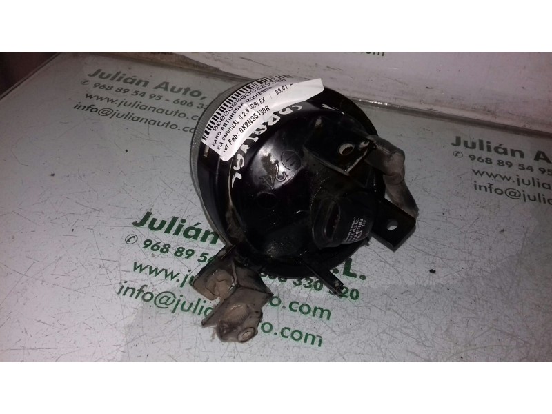 Recambio de faro antiniebla izquierdo para kia carnival ii 2.9 cdri ex referencia OEM IAM 0K2N351500R  