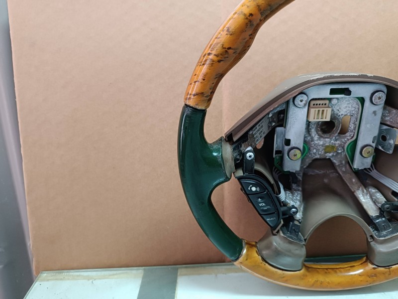 Recambio de volante para jaguar s-type 3.0 v6 referencia OEM IAM XR833F563FCAEK  MADERA