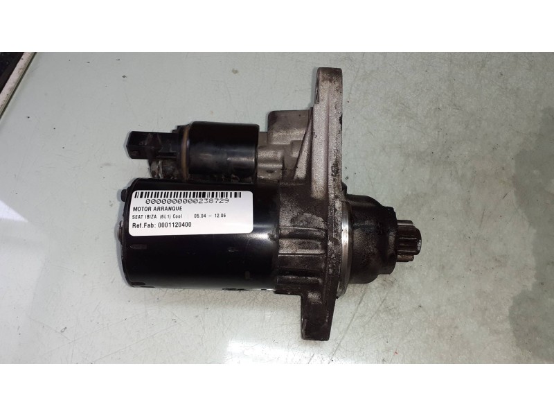 Recambio de motor arranque para seat ibiza (6l1) cool referencia OEM IAM 02T911023G 0001120400 BOSCH