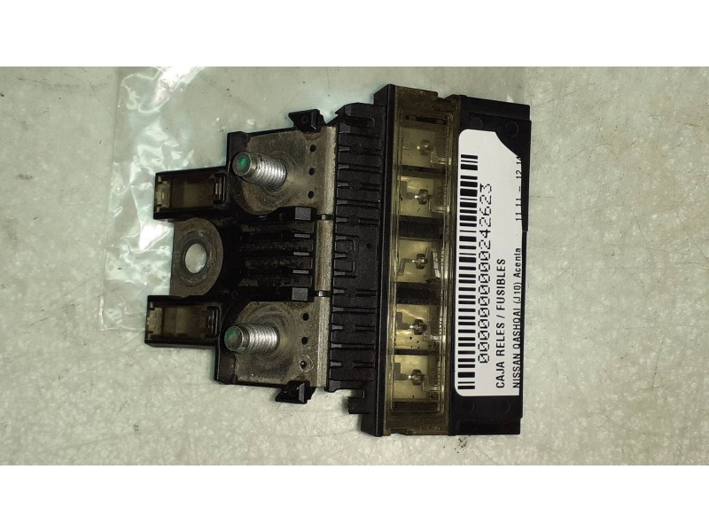 Recambio de caja reles / fusibles para nissan qashqai (j10) acenta referencia OEM IAM   
