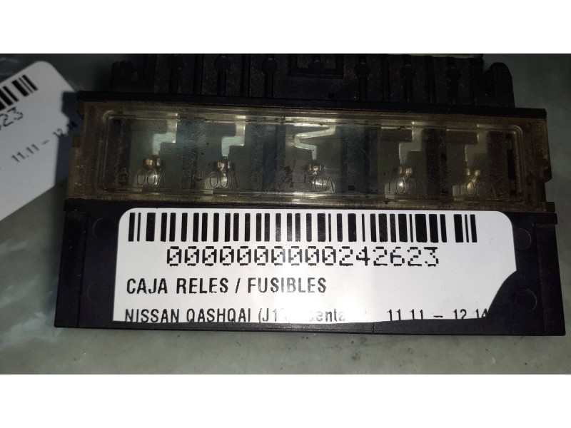 Recambio de caja reles / fusibles para nissan qashqai (j10) acenta referencia OEM IAM   