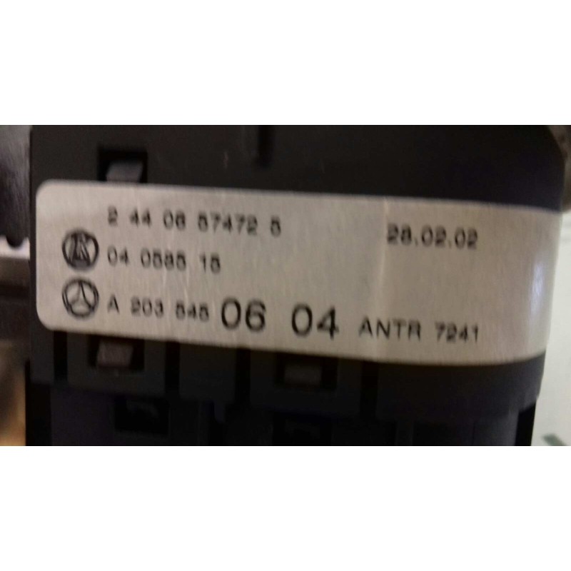 Recambio de mando luces para mercedes-benz clase c (w203) berlina 180 (203.035) referencia OEM IAM A2035450604 04058515 