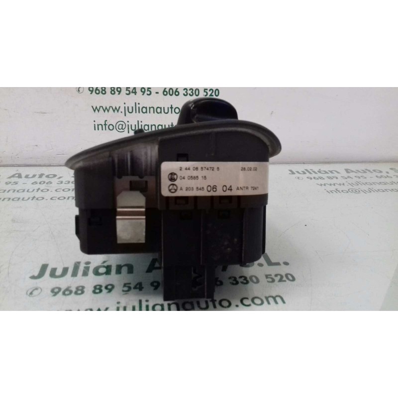 Recambio de mando luces para mercedes-benz clase c (w203) berlina 180 (203.035) referencia OEM IAM A2035450604 04058515 