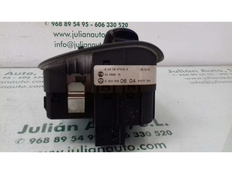 Recambio de mando luces para mercedes-benz clase c (w203) berlina 180 (203.035) referencia OEM IAM A2035450604 04058515 