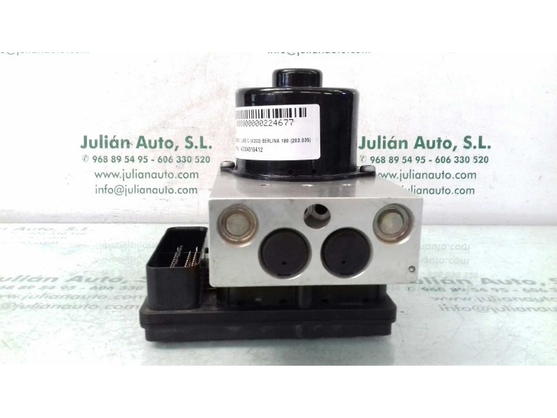 Recambio de abs para mercedes-benz clase c (w203) berlina 180 (203.035) referencia OEM IAM A0034319412 A2095450232 ATE