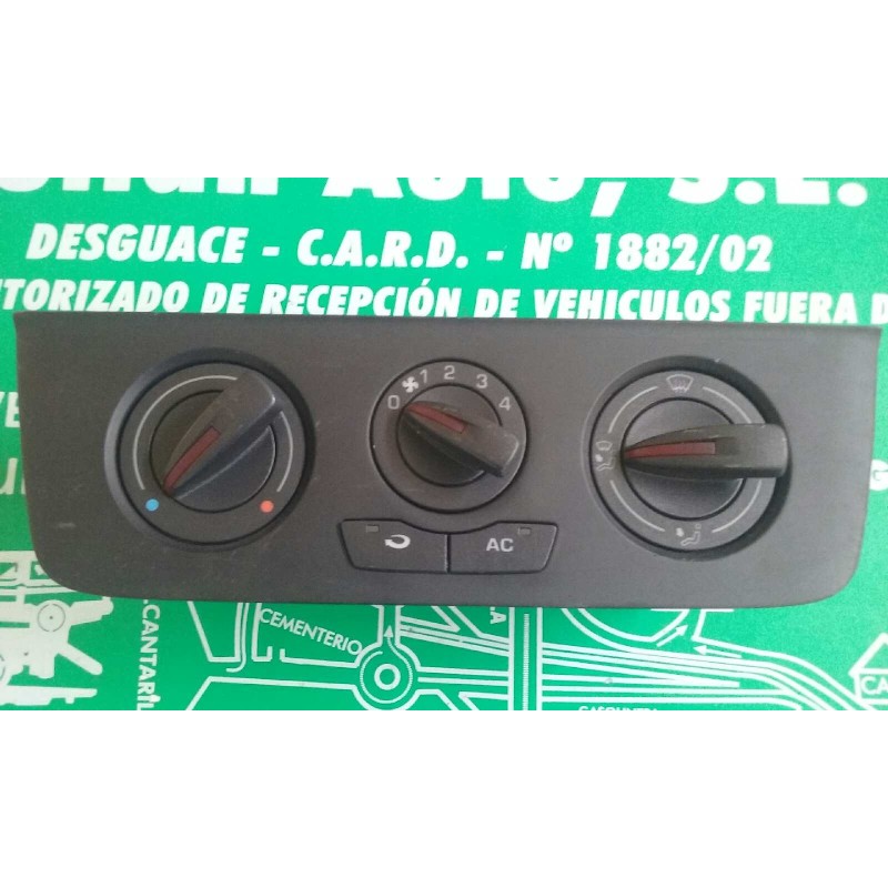 Recambio de mando calefaccion / aire acondicionado para seat ibiza (6j5) reference referencia OEM IAM 6J0820045A  