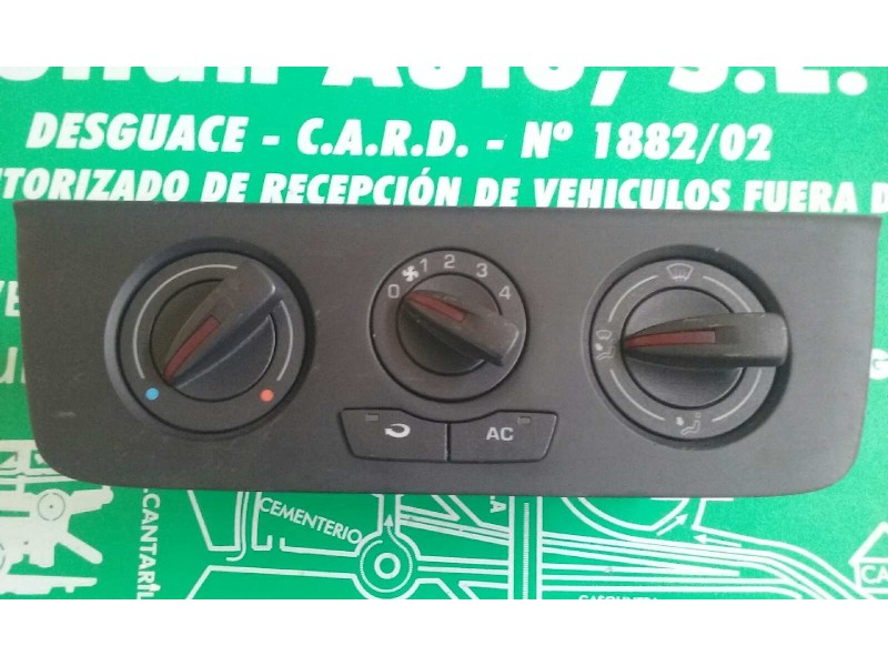 Recambio de mando calefaccion / aire acondicionado para seat ibiza (6j5) reference referencia OEM IAM 6J0820045A  
