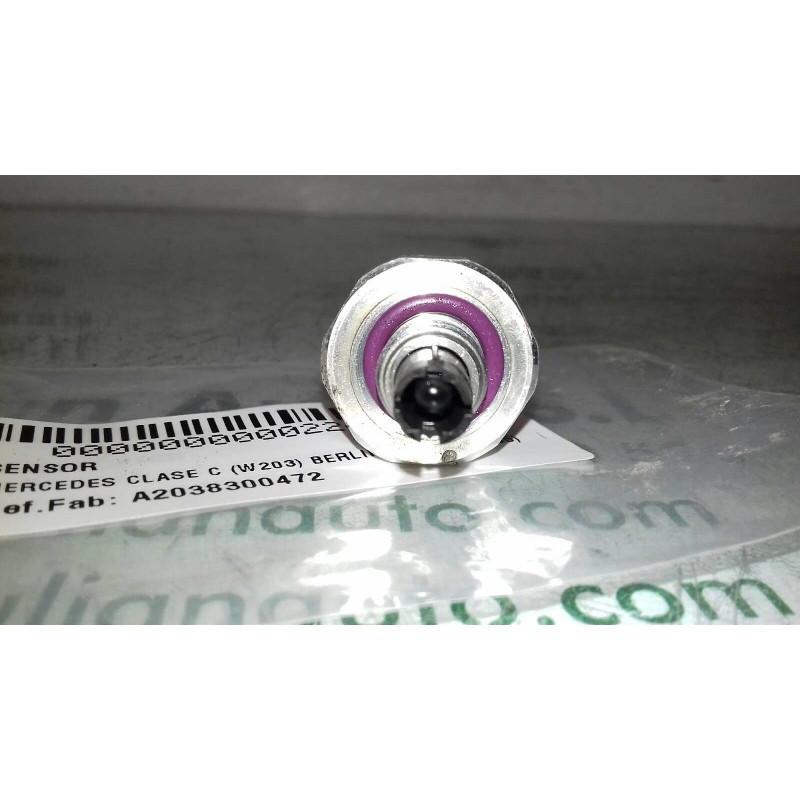 Recambio de sensor para mercedes-benz clase c (w203) berlina 180 (203.035) referencia OEM IAM A2038300472  AIRE ACONDICIONADO