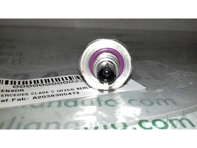 Recambio de sensor para mercedes-benz clase c (w203) berlina 180 (203.035) referencia OEM IAM A2038300472  AIRE ACONDICIONADO