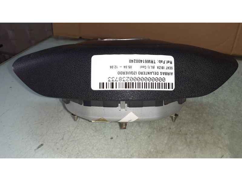 Recambio de airbag delantero izquierdo para seat ibiza (6l1) cool referencia OEM IAM TRW61400240 2433270410612840 