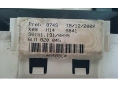 Recambio de mando calefaccion / aire acondicionado para seat cordoba berlina (6l2) fresh referencia OEM IAM 6L0820045   2