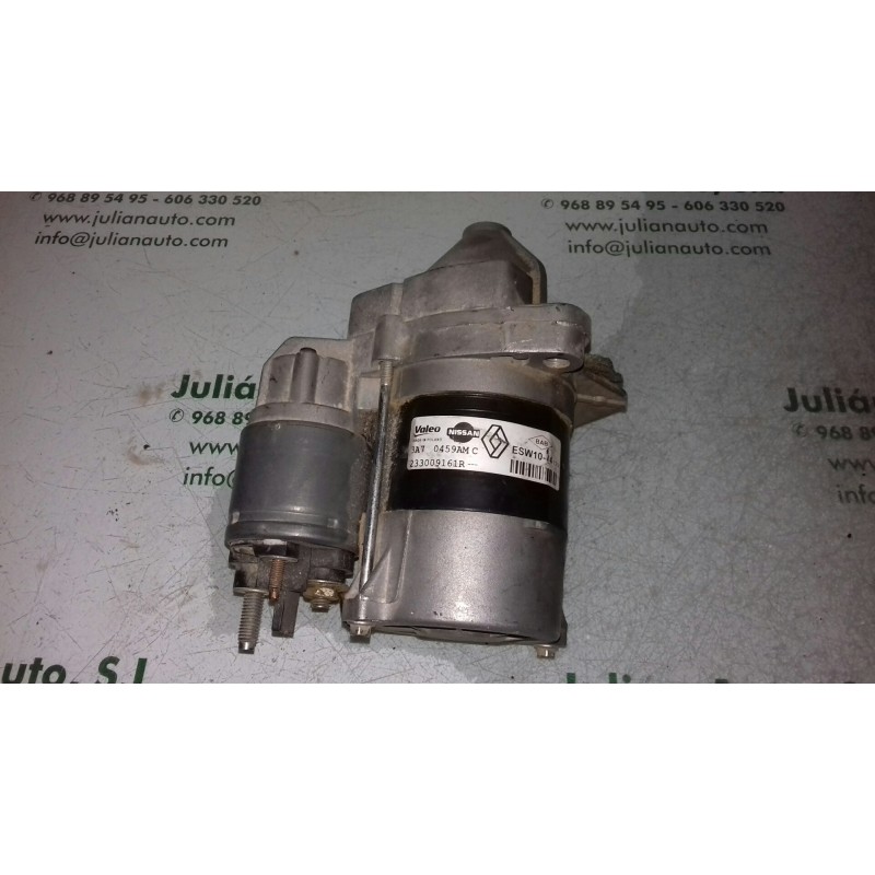 Recambio de motor arranque para renault megane iii berlina 5 p dynamique referencia OEM IAM 233009161R 3A70459AM VALEO