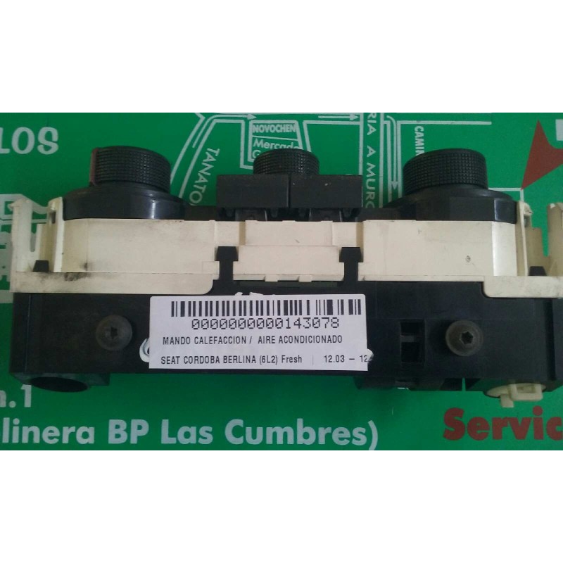 Recambio de mando calefaccion / aire acondicionado para seat cordoba berlina (6l2) fresh referencia OEM IAM 6L0820045  