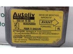 Recambio de centralita airbag para peugeot 206 berlina xt referencia OEM IAM 550541500 9635268880 AUTOLIV 2