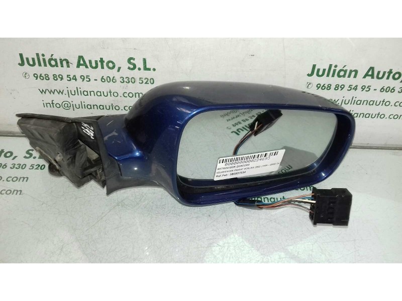 Recambio de retrovisor derecho para volkswagen passat berlina (3b2) comfortline referencia OEM IAM 3B0857934  ELECTRICO