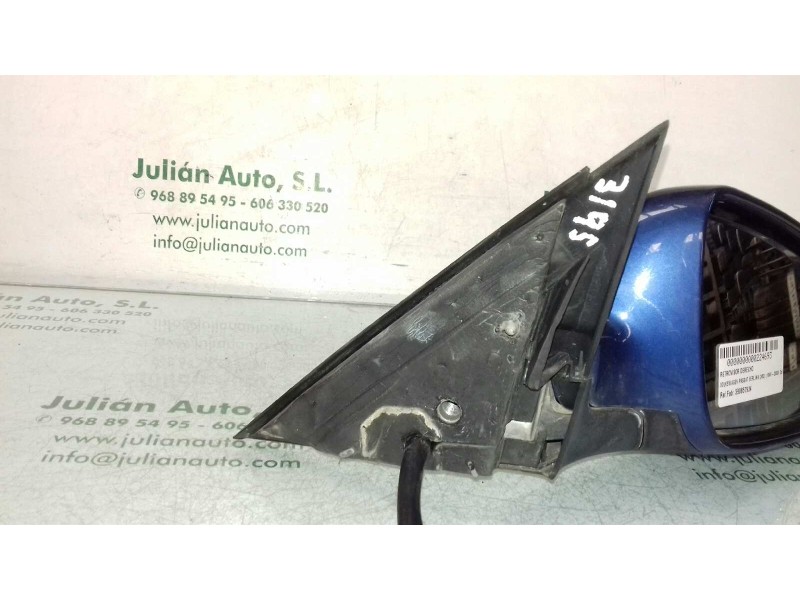 Recambio de retrovisor derecho para volkswagen passat berlina (3b2) comfortline referencia OEM IAM 3B0857934  ELECTRICO