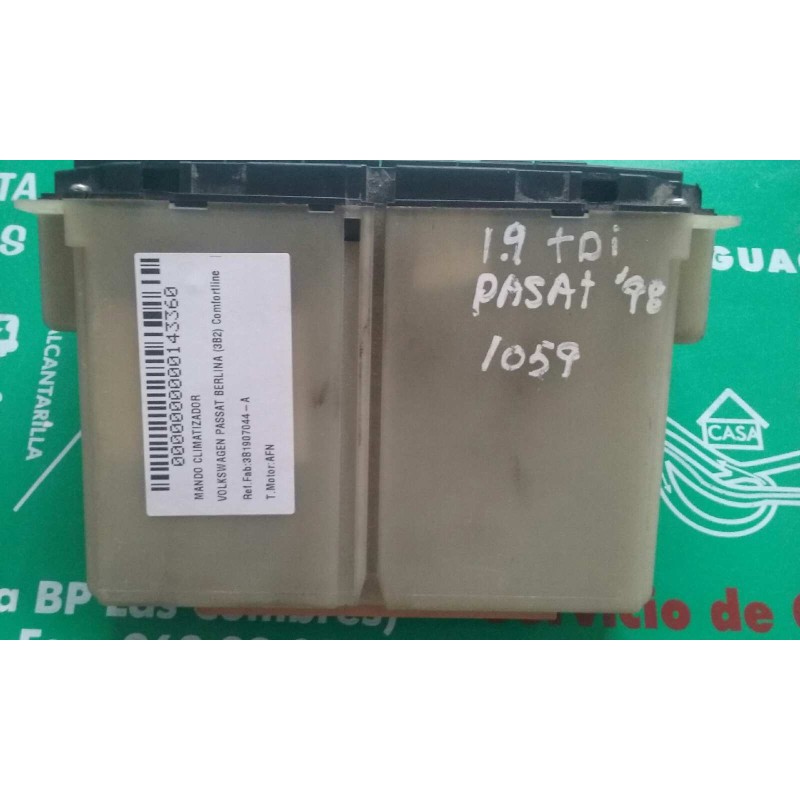 Recambio de mando climatizador para volkswagen passat berlina (3b2) comfortline referencia OEM IAM 3B1907044-A 5HB007617-02 HELL