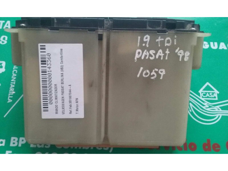 Recambio de mando climatizador para volkswagen passat berlina (3b2) comfortline referencia OEM IAM 3B1907044-A 5HB007617-02 HELL