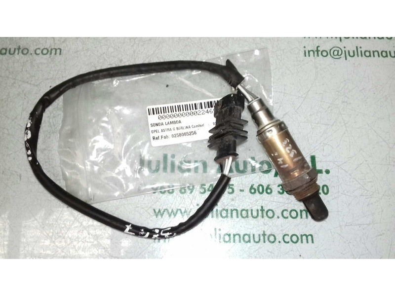 Recambio de sonda lambda para opel astra g berlina comfort referencia OEM IAM 0258005256  4 PINES