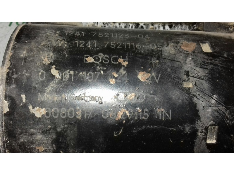 Recambio de motor arranque para bmw serie 3 berlina (e90) 330i referencia OEM IAM 1241752111605 0001107424 BOSCH
