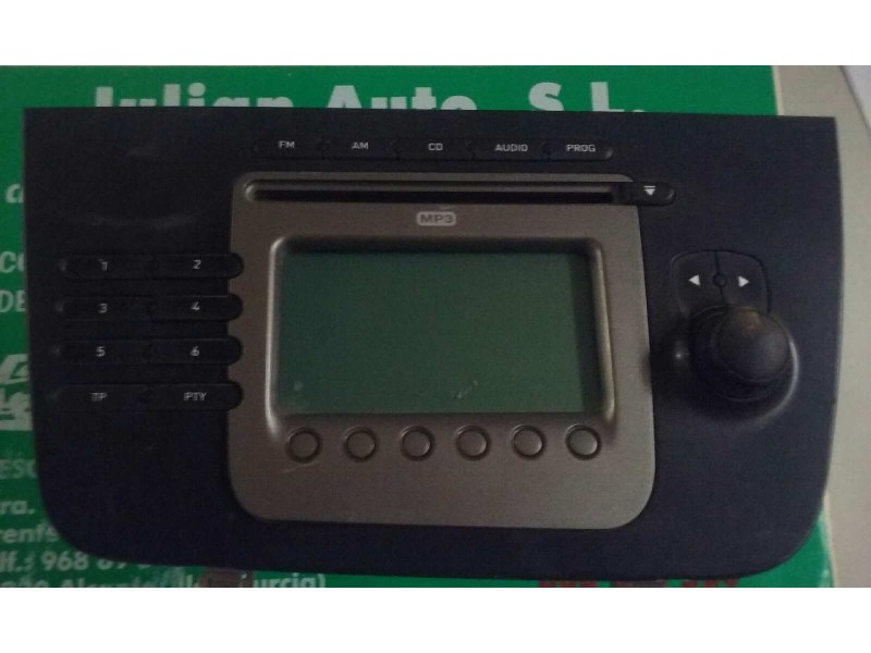 Recambio de sistema audio / radio cd para seat toledo (5p2) reference referencia OEM IAM   