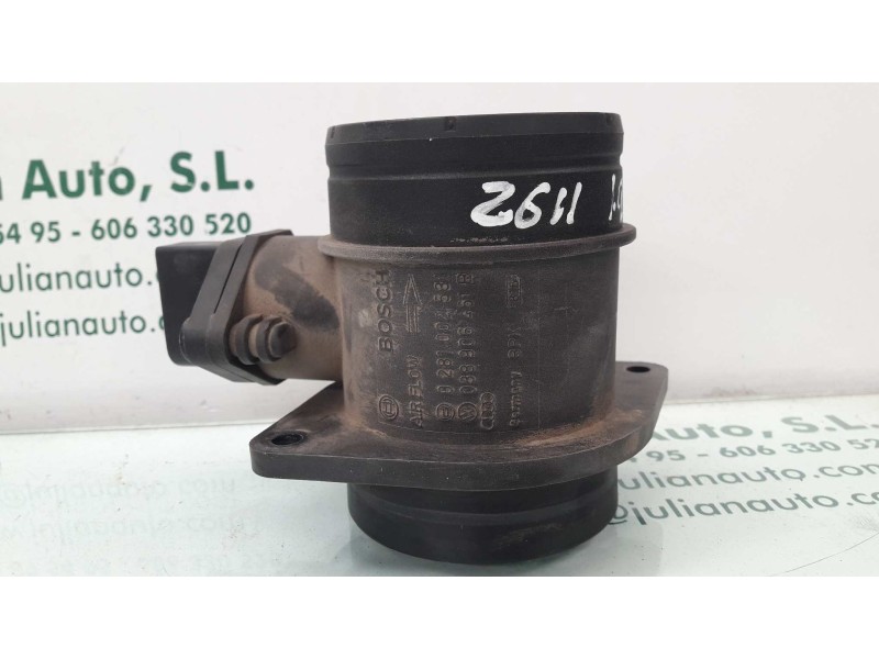 Recambio de caudalimetro para seat cordoba berlina (6l2) stella referencia OEM IAM 038906461B 0281002531 BOSCH