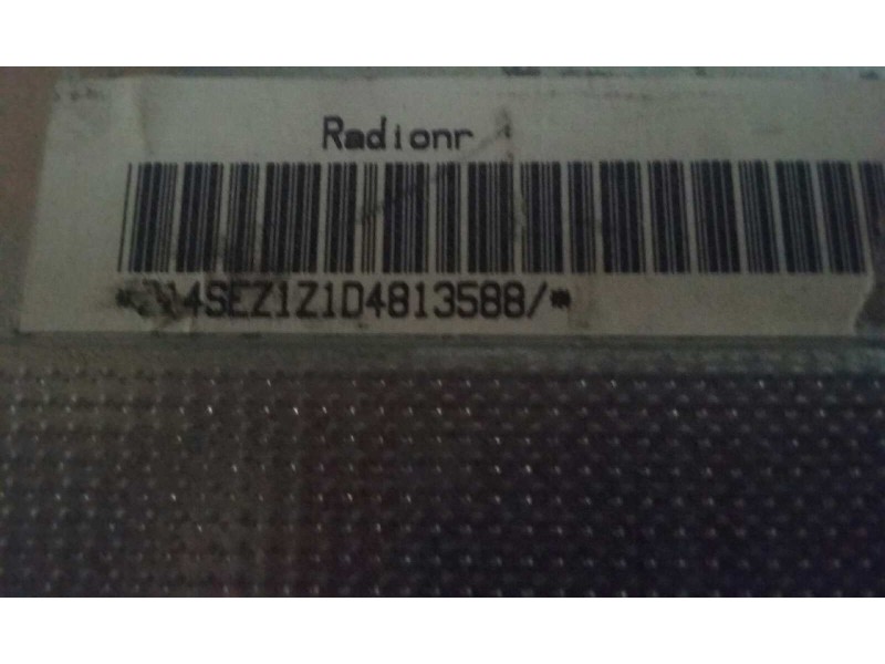 Recambio de sistema audio / radio cd para seat toledo (5p2) reference referencia OEM IAM   