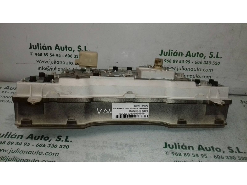 Recambio de cuadro instrumentos para nissan vanette cargo vanette cargo caja cerrada referencia OEM IAM 19663701  