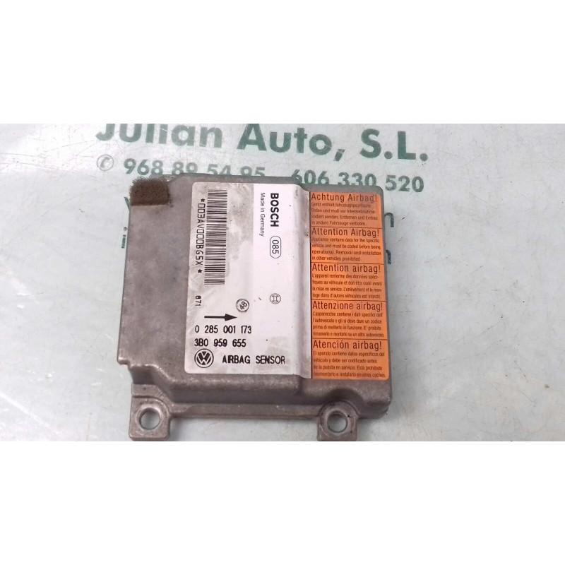 Recambio de centralita airbag para volkswagen passat berlina (3b2) comfortline referencia OEM IAM 0285001173 3B0959655 BOSCH