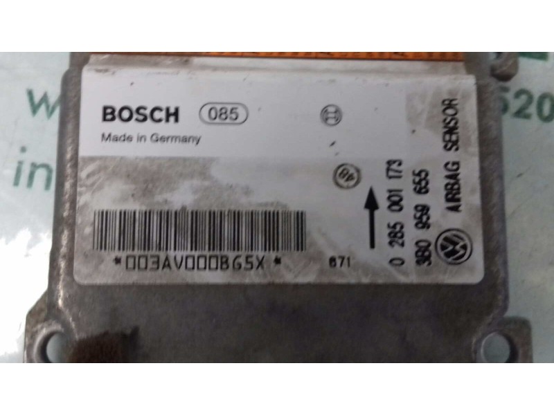 Recambio de centralita airbag para volkswagen passat berlina (3b2) comfortline referencia OEM IAM 0285001173 3B0959655 BOSCH
