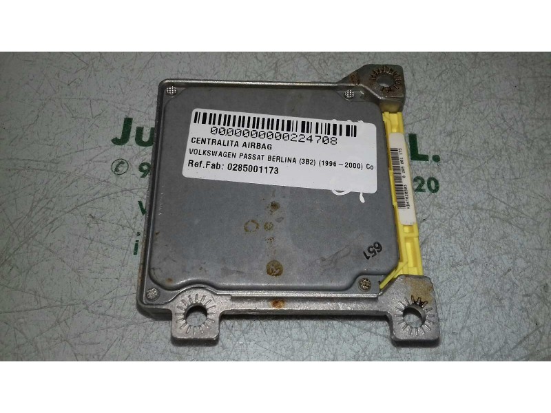 Recambio de centralita airbag para volkswagen passat berlina (3b2) comfortline referencia OEM IAM 0285001173 3B0959655 BOSCH