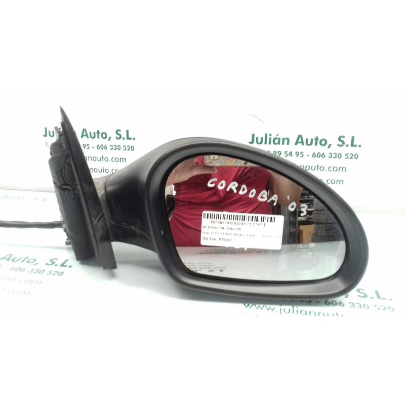 Recambio de retrovisor derecho para seat cordoba berlina (6l2) fresh referencia OEM IAM 876048  MANUAL