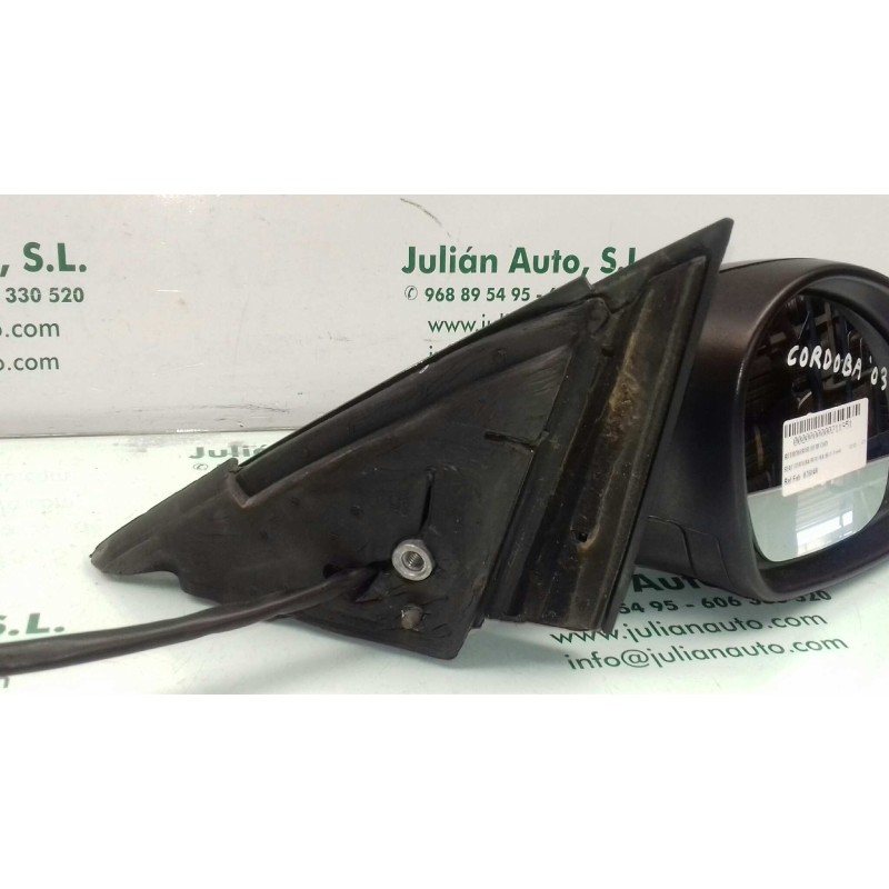 Recambio de retrovisor derecho para seat cordoba berlina (6l2) fresh referencia OEM IAM 876048  MANUAL
