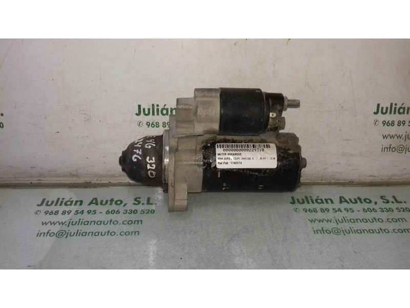 Recambio de motor arranque para bmw serie 3 coupe (e46) 320 ci referencia OEM IAM 1740374 0001108157 BOSCH