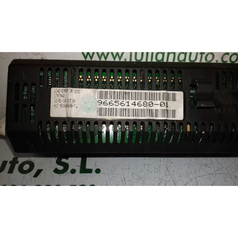 Recambio de pantalla multifuncion para peugeot expert tepee l2h1 vagabond referencia OEM IAM 966561468001 9665614680 JOHNSON CON