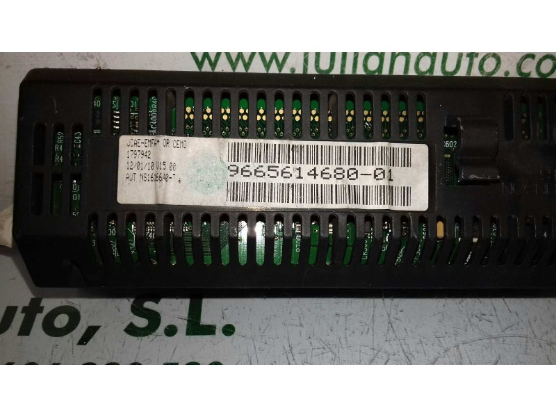 Recambio de pantalla multifuncion para peugeot expert tepee l2h1 vagabond referencia OEM IAM 966561468001 9665614680 JOHNSON CON