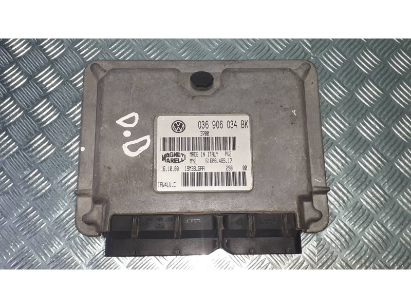 Recambio de centralita motor uce para skoda fabia (6y2/6y3) elegance referencia OEM IAM 6160048917 036903034BK MAGNETI MARELLI