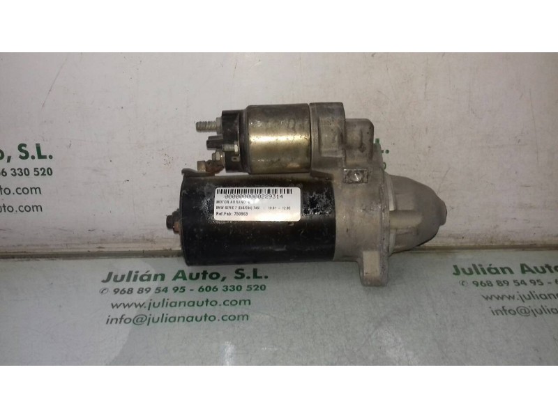 Recambio de motor arranque para bmw serie 7 (e65/e66) 745i referencia OEM IAM 750863 0001109057 BOSCH