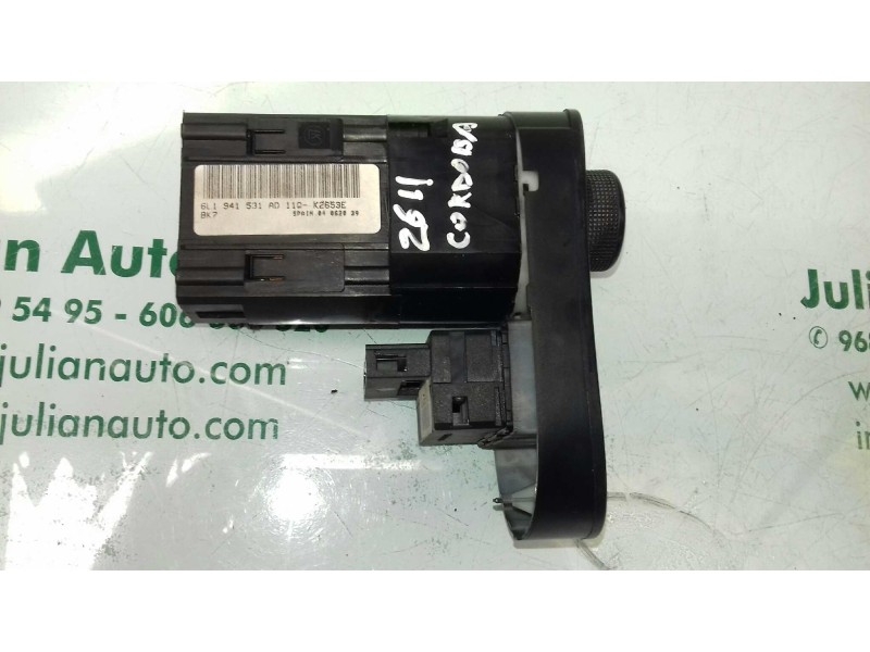 Recambio de mando luces para seat cordoba berlina (6l2) stella referencia OEM IAM 6L1941531AD  