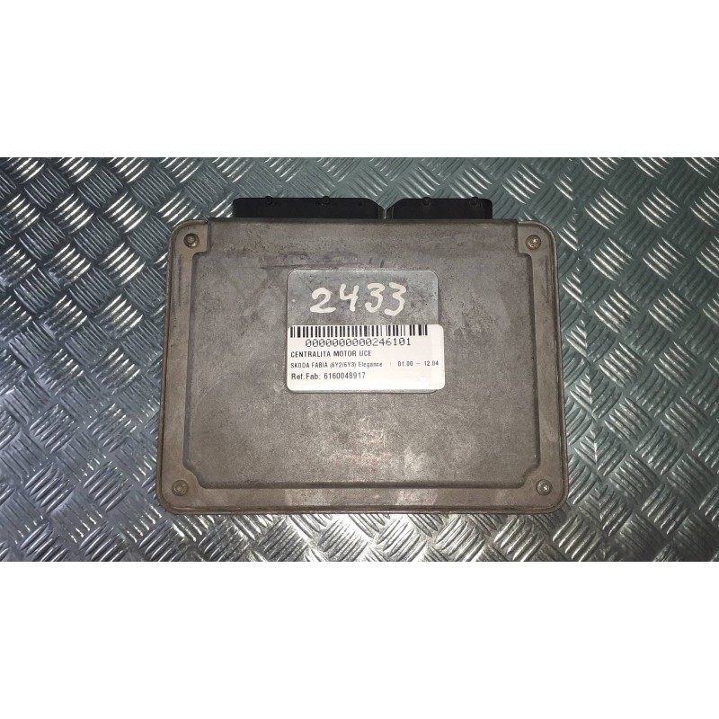 Recambio de centralita motor uce para skoda fabia (6y2/6y3) elegance referencia OEM IAM 6160048917 036903034BK MAGNETI MARELLI