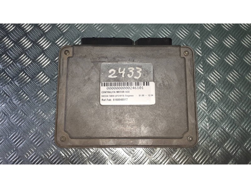 Recambio de centralita motor uce para skoda fabia (6y2/6y3) elegance referencia OEM IAM 6160048917 036903034BK MAGNETI MARELLI