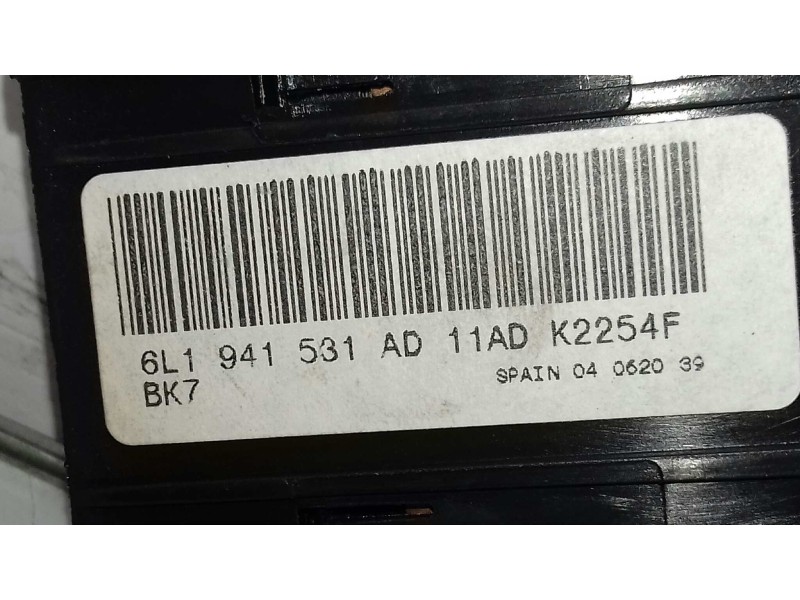 Recambio de mando luces para seat cordoba berlina (6l2) fresh referencia OEM IAM 6L1941531AD 11ADK2254F 33290704