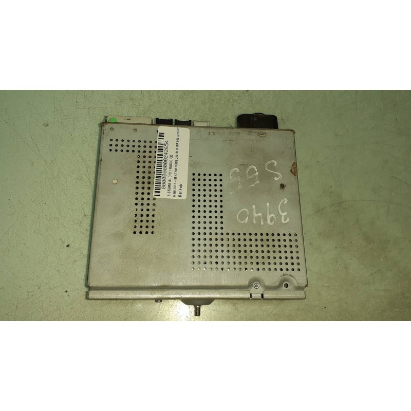 Recambio de sistema audio / radio cd para mercedes-benz clase s (w220) berlina 500 (220.075) referencia OEM IAM   RECEPTOR TV