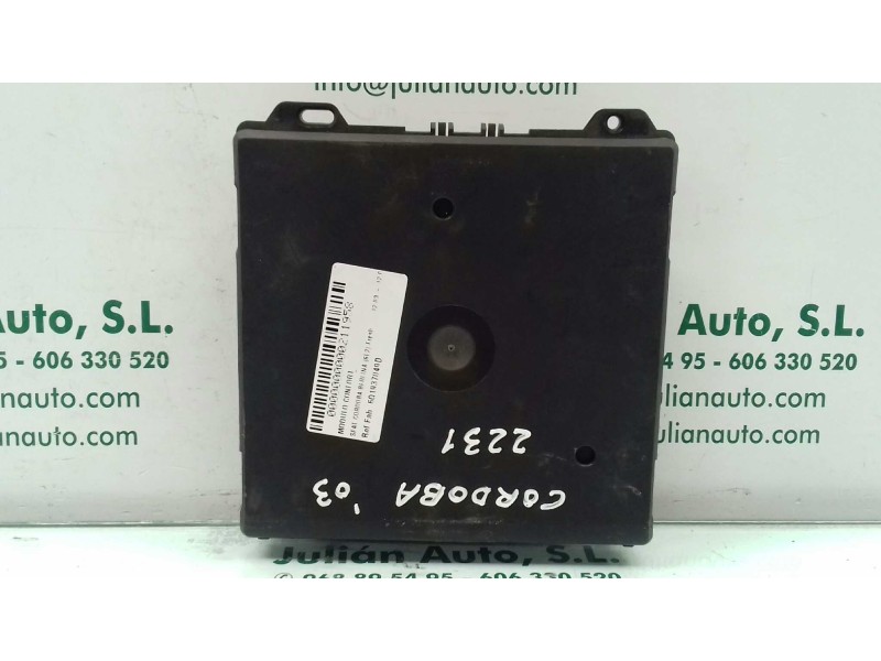 Recambio de modulo confort para seat cordoba berlina (6l2) fresh referencia OEM IAM 6Q1937049D  SIEMENS