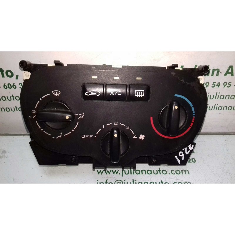 Recambio de mando calefaccion / aire acondicionado para peugeot 307 (s1) xr referencia OEM IAM 599540000 1848819142 MAGNETI MARE