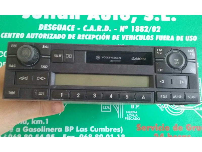 Recambio de sistema audio / radio cd para volkswagen passat berlina (3b3) comfortline referencia OEM IAM 1J0035186E  BLAUPUNKT