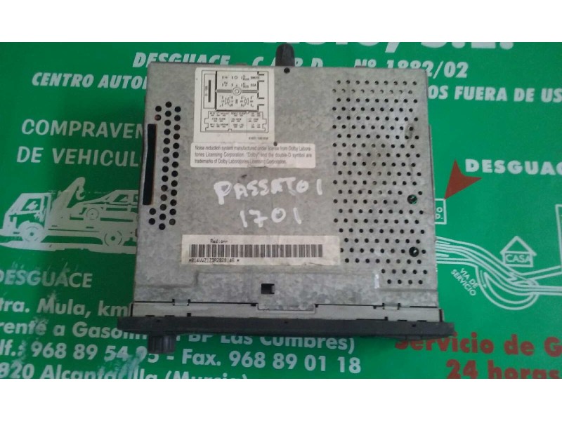 Recambio de sistema audio / radio cd para volkswagen passat berlina (3b3) comfortline referencia OEM IAM 1J0035186E  BLAUPUNKT